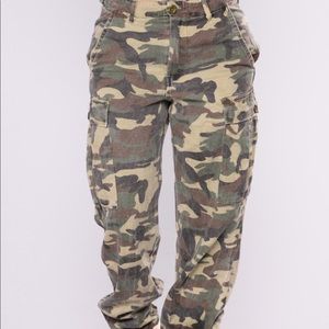 Oversized Camo Pants
